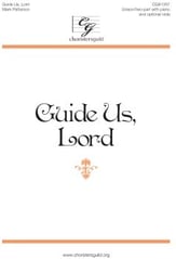 Guide Us, Lord Unison/Two-Part choral sheet music cover